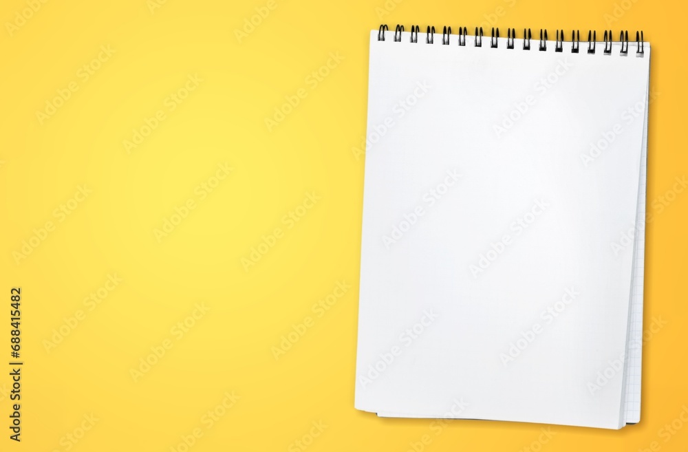 October 2023 desk calendar on color background. October 2023 desk calendar on color background.