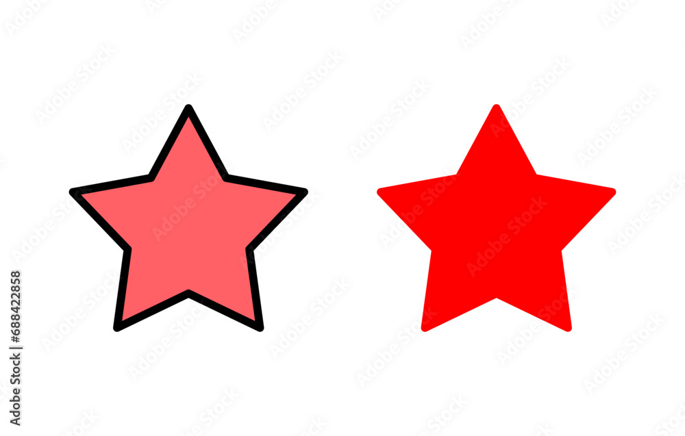 Star Icon set illustration. rating sign and symbol. favourite star icon Star Icon set illustration. rating sign and symbol. favourite star icon