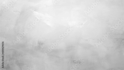 Blank white grunge cement wall texture background, banner, interior design background, banner. white concrete wall texture background. White background on cement floor texture - concrete old texture. photo