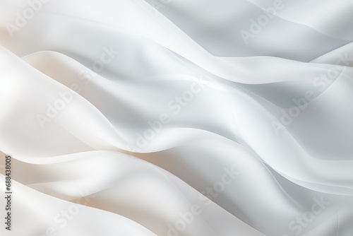 background abstract flow silk smooth white fabric texture satin vector illustration drapery mesh soft material textile ripple curtain flowing beauty fashion