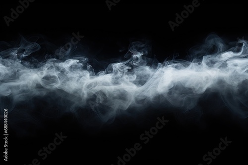 background smog mist cloudiness White black move smoke fog abstract view Panoramic design isolated effect texture swirl light concept air