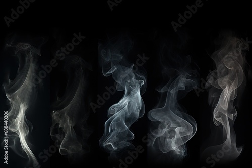 background black smoke steam tea transparent hot drink white overlay texture isolated fume cigarette ice trail pollution fog infuriated
