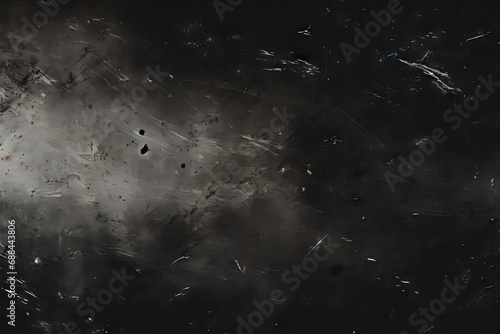 space Empty surface black scratches dust White background abstract texture Stained scratch grainy overlay vintage aged