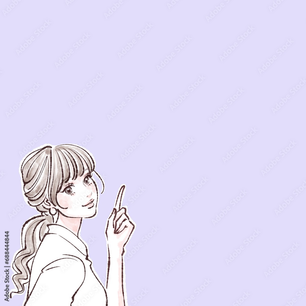 指をさす/説明する/指差し/ポイント/解説/説明/注目/教える/先生/解説者/アドバイス/黒板/授業/講義/こちら/案内する/注目/水彩/手描き/背景/フレーム/インスタ投稿/instragram/正方形/1:1/女性/女の子のイラスト素材 指をさす/説明する/指差し/ポイント/解説/説明/注目/教える/先生/解説者/アドバイス/黒板/授業/講義/こちら/案内する/注目/水彩/手描き/背景/フレーム/インスタ投稿/instragram/正方形/1:1/女性/女の子のイラスト素材