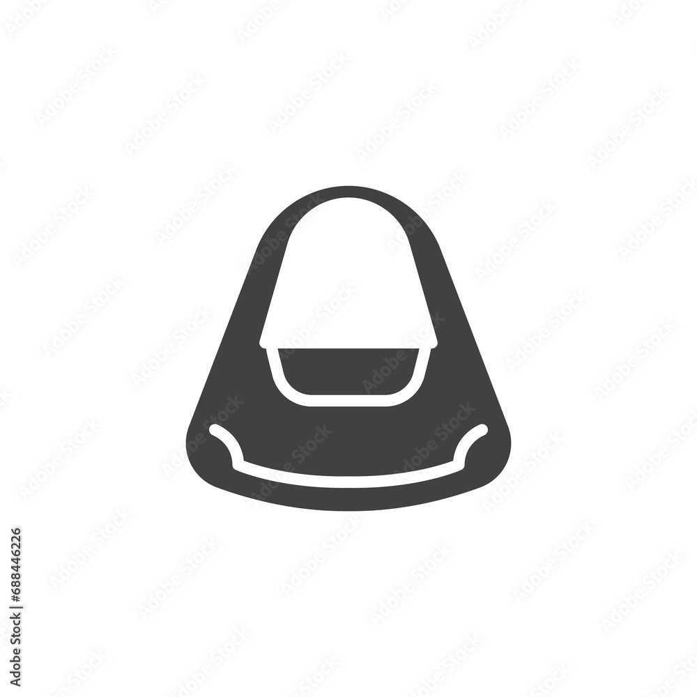 Stylish handbag vector icon Stylish handbag vector icon