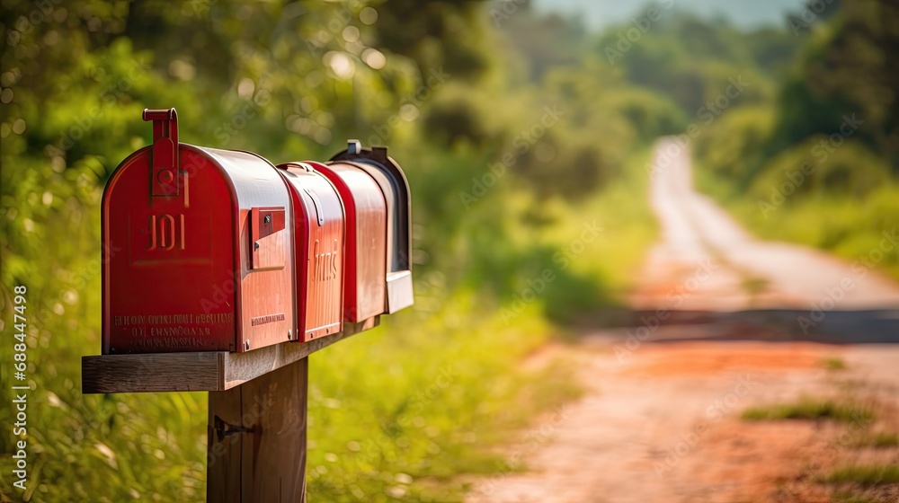 Mailbox Blurred Background