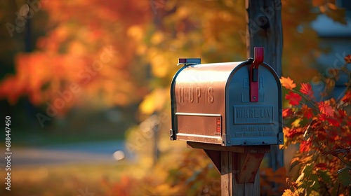 Mailbox Blurred Background photo