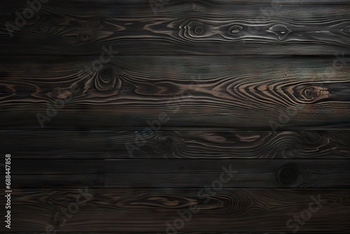 Fototapeta design blank texture Dark long background black Wood table wooden abstract aged