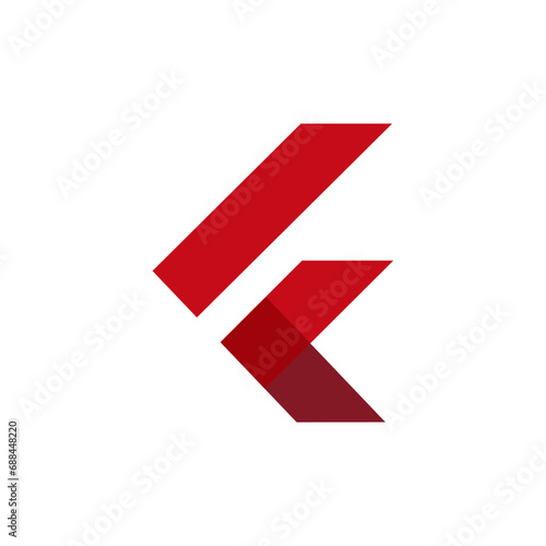 Free Download F logo business for branding company. arrow template vector illustration for your brand - GFXLoad