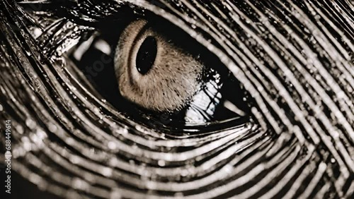 close up of a lion cub
