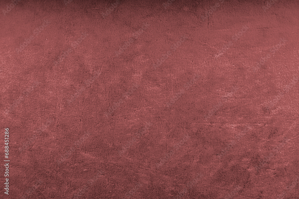 Fototapeta premium Burgundy abstract background. The burgundy-Colored Texture of a Plastered Wall with space to copy.