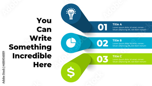 Infographic elements design for presentation, can be used for presentation, workflow layout, diagram, annual report, web design.
