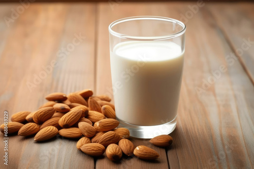 Milk vegetarian food drink organic almonds