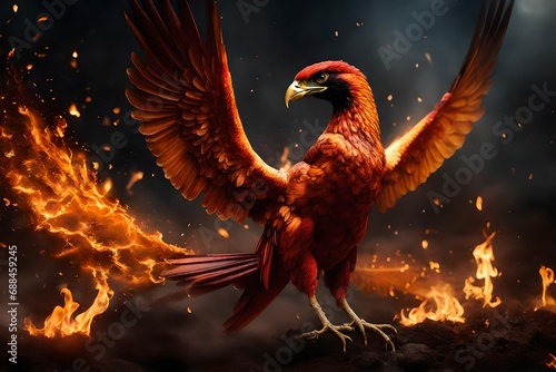 From the ashes  a Phoenix rises