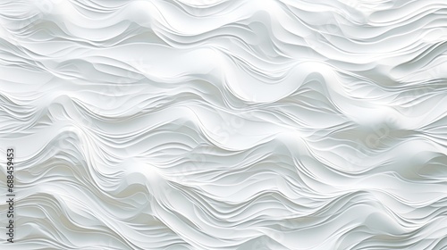 White Water Wave Texture Background