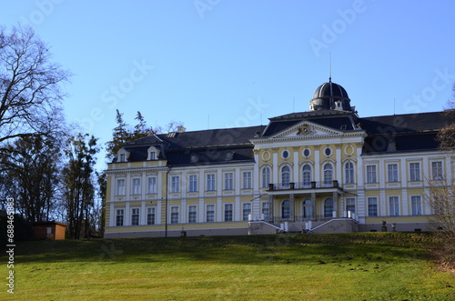 beautiful castle in Slezko, Silherovice, Opava, Czech Republic photo