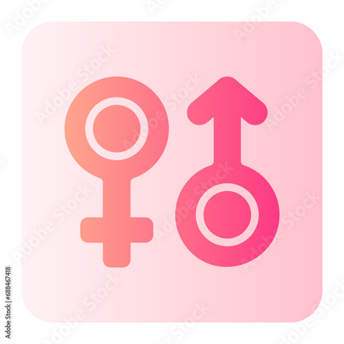 gender gradient icon