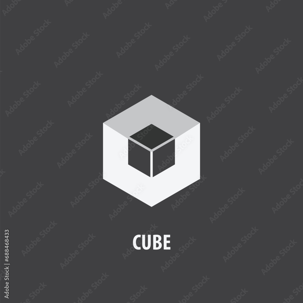 simple cube logo simple cube logo