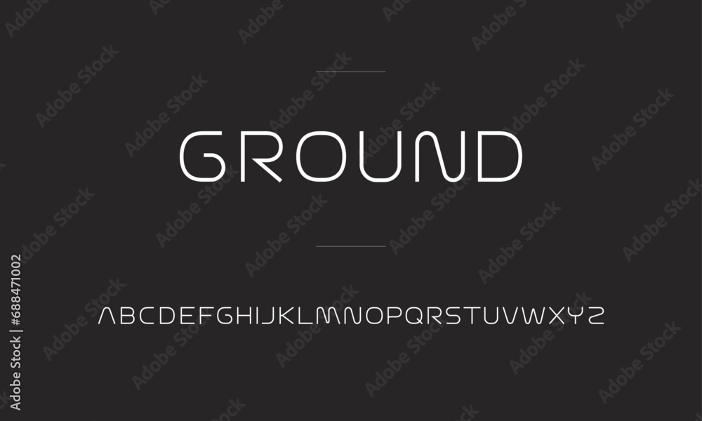 basic simple alphabet font lettering vector typography ground typeface san serif Abstract thin line font basic simple alphabet font lettering vector typography ground typeface san serif Abstract thin line font