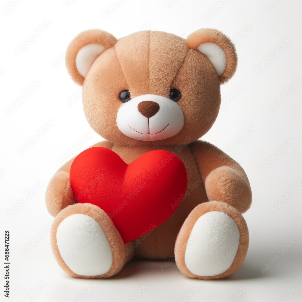 Beary Love: Teddy Bear with Heart Beary Love: Teddy Bear with Heart