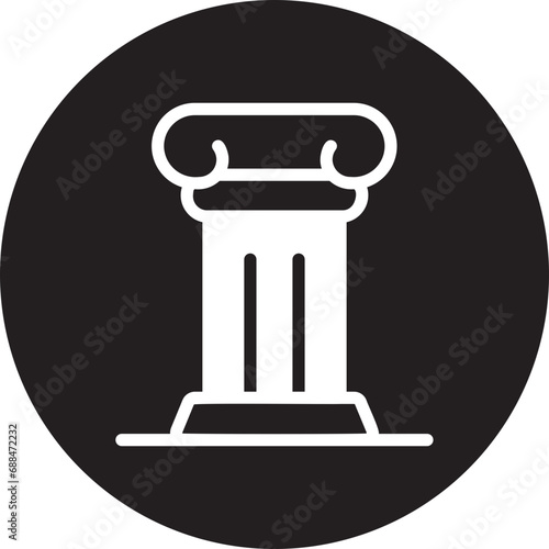 history glyph icon