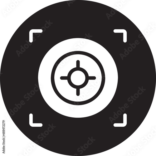 action glyph icon