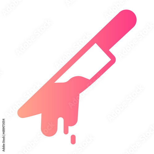 thriller gradient icon