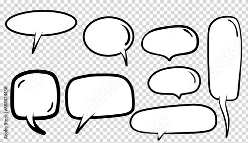 Illustration of spaces for text input.