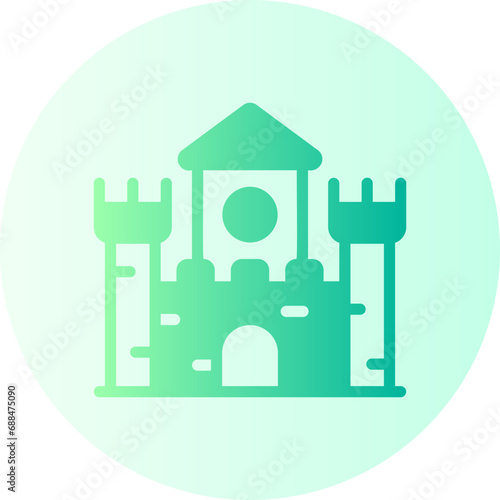 history gradient icon