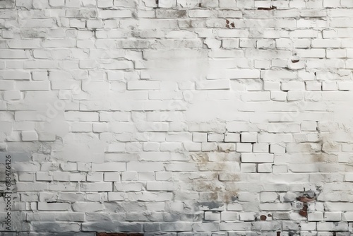 Background urban wall brick old White clay weathered stucco horizontal destruct wreck wallpaper cement vintage rust dirty textured eroded stone bumpy chop uneven photo