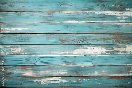 color sea blue turquoise painted plank wooden weathered Old background wood beach Vintage colours teal texture board design nature © akkash jpg