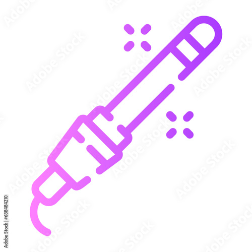 light stick Line Gradient Icon