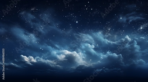 starry night sky © Pi Pi