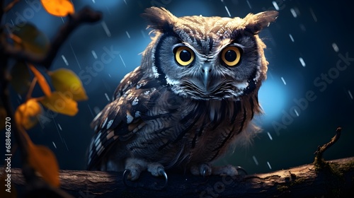 owl in the night © Pi Pi