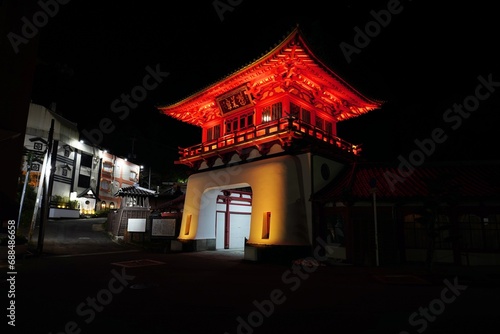 Cuadro en lienzo 佐賀県武雄温泉の楼門