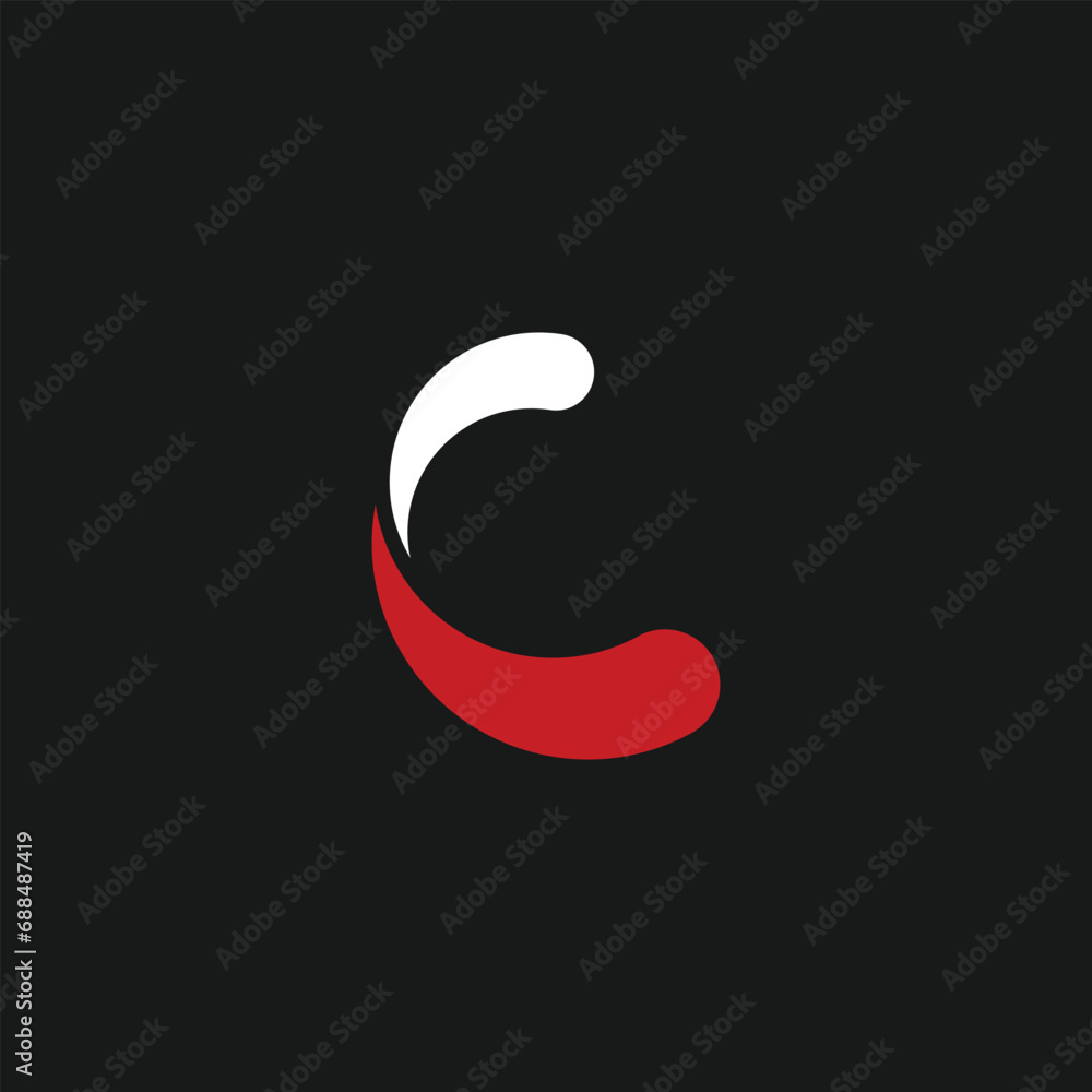 Fototapeta premium abstract letter C modern concept logo template
