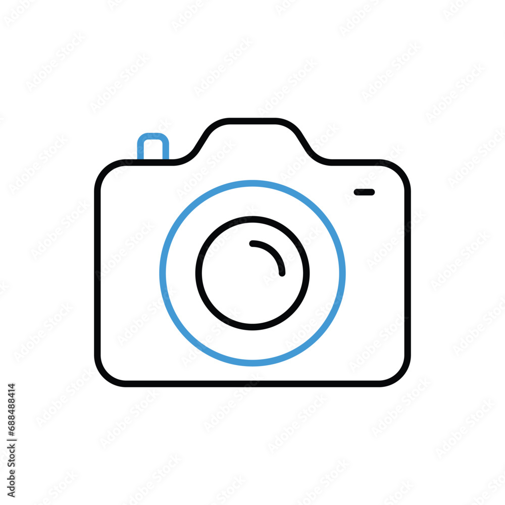 Camera icon vector stock illustration Camera icon vector stock illustration