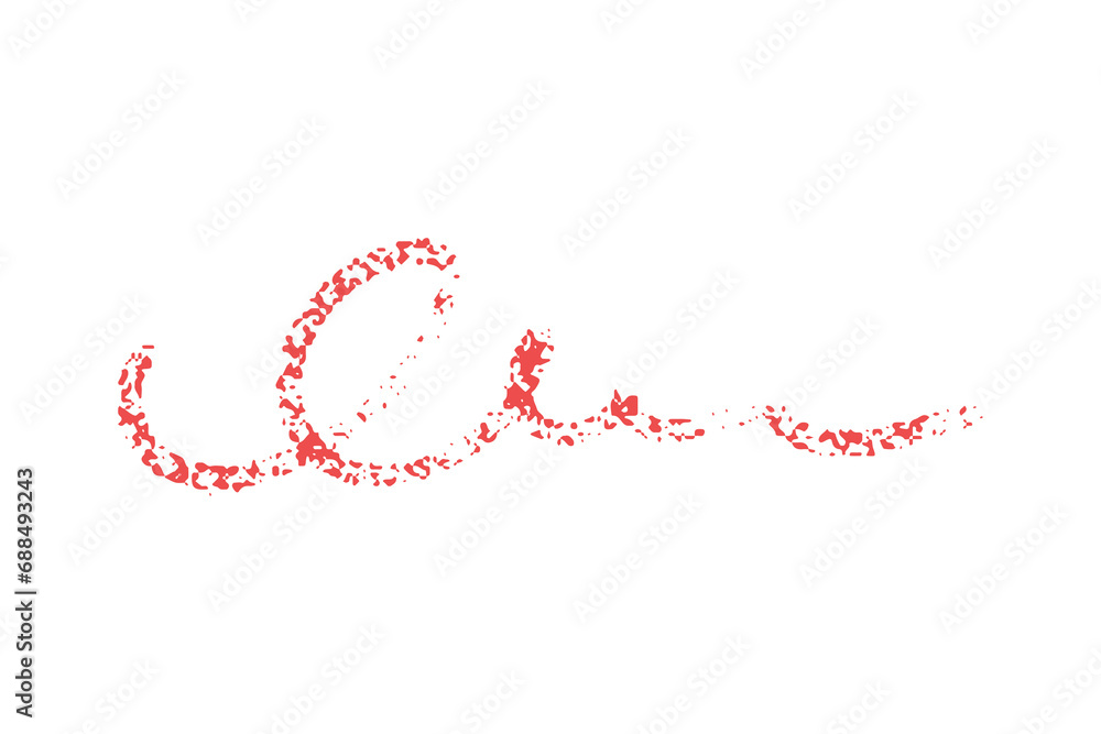 crayon emphasis underline. Hand drawn red charcoal symbol for diagrams. Doodle simple sketch icon. Vector illustration isolated on white crayon emphasis underline. Hand drawn red charcoal symbol for diagrams. Doodle simple sketch icon. Vector illustration isolated on white