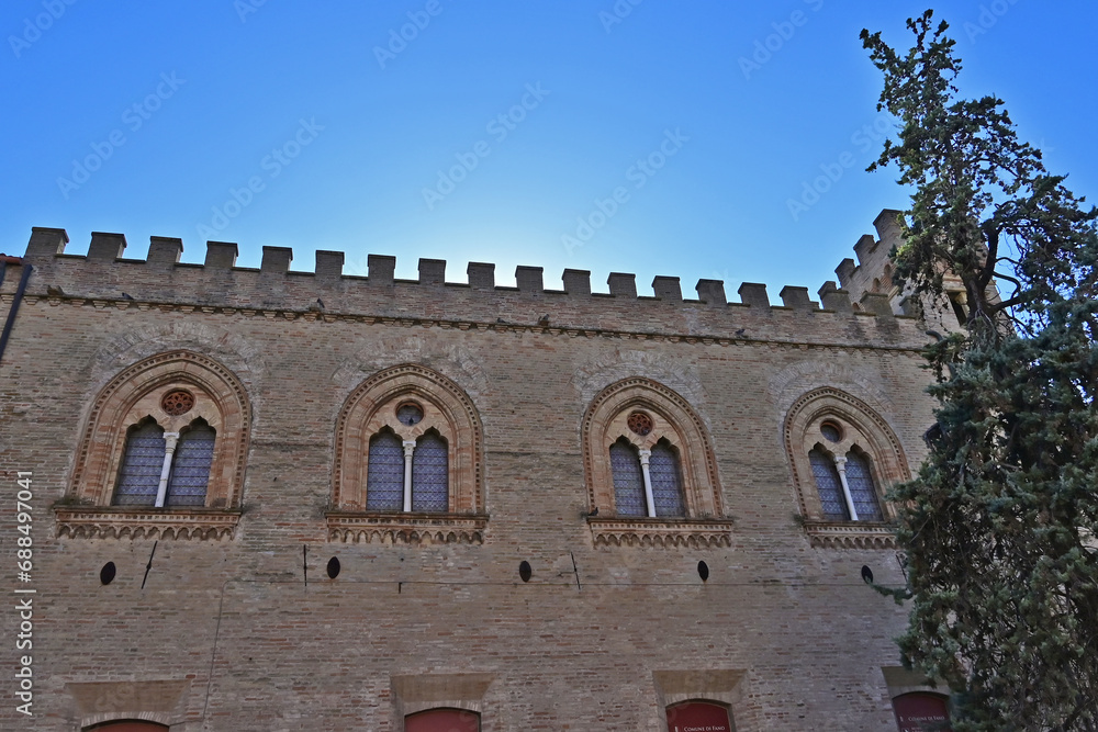 Fano, palazzo Malatestiano - Ancona, Marche