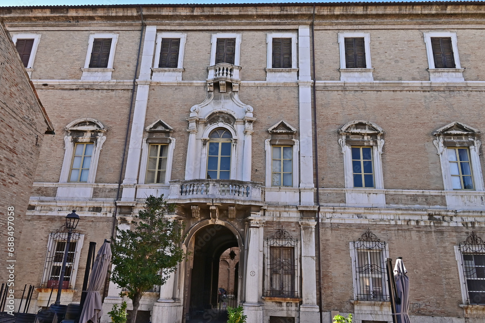 Fano, Palazzo Montevecchio - Ancona, Marche