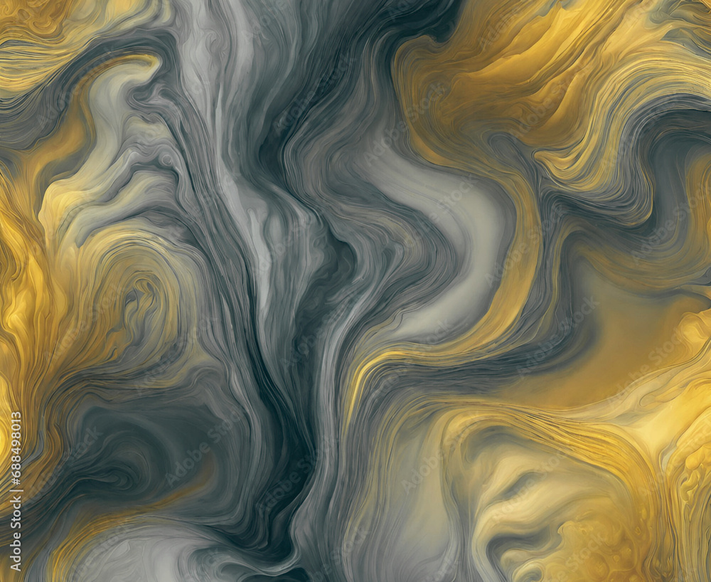 Fototapeta premium Abstract textured pattern in a light gray and yellow color