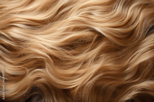 Strands of hair on a pillow  emphasizing the concept of morning routines and hair loss. Generative Ai.