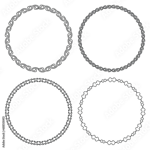 Set of decorative vintage o...