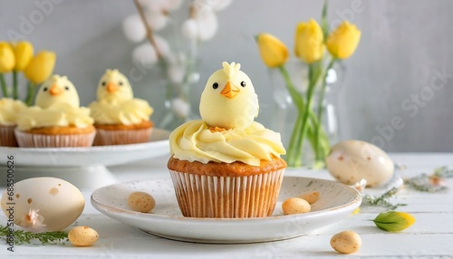 Easter or Spring themed Cupcake © Eggy