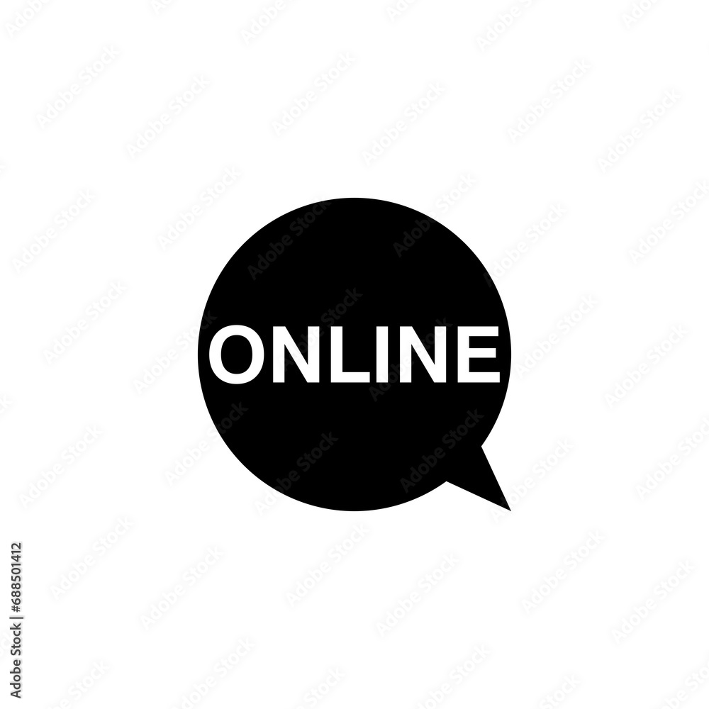 Online shopping icon isolated on transparent background Online shopping icon isolated on transparent background