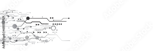 Abstract digital metaverse futuristic background