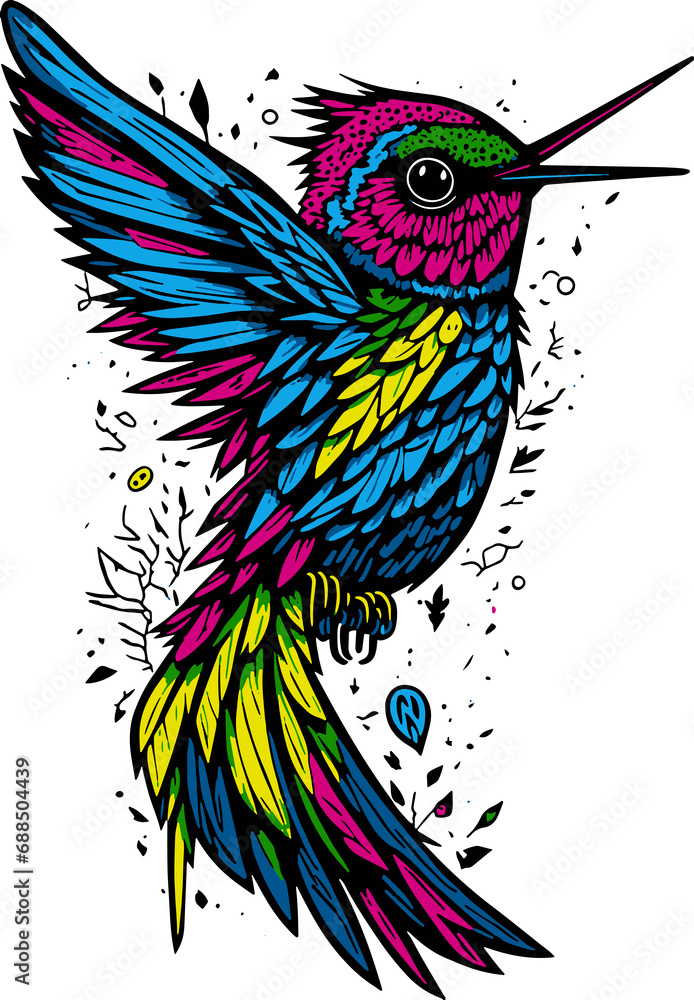 illustration of an bird illustration of an bird