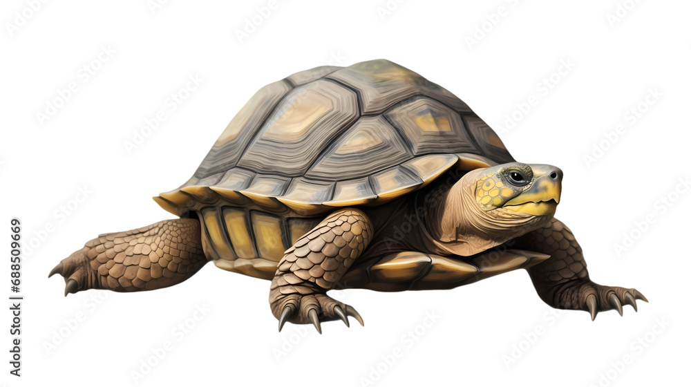 Obraz premium Turtle isolated on transparent background