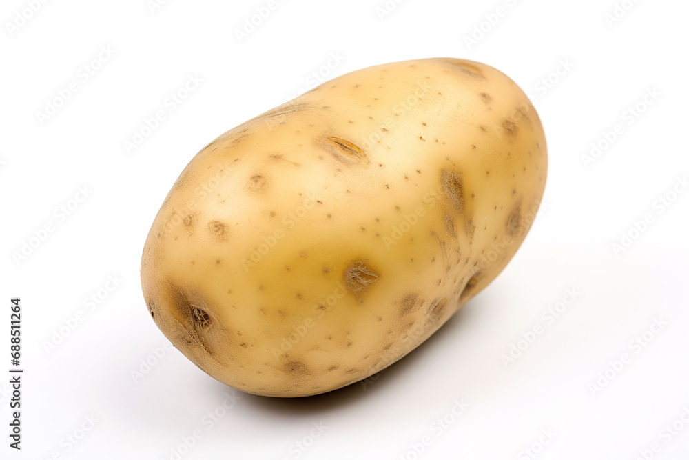 potato isolated on white background potato isolated on white background