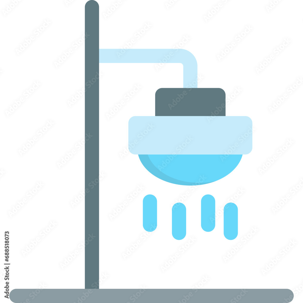 Fototapeta premium Roof Shower Icon